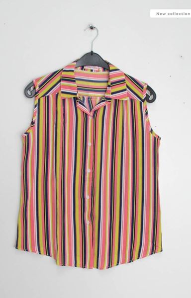 Picture of CURVY GIRL FLUID STRIPED SHIRT